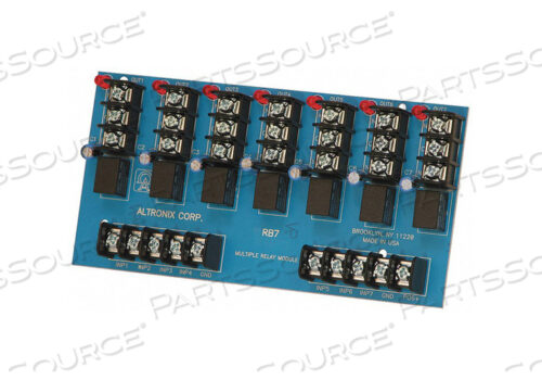 OEM#: RB7TRA МОДУЛЬ ЧУВСТВИТЕЛЬНОГО РЕЛЕ 7 ВЫХОДОВ от Altronix Corporation