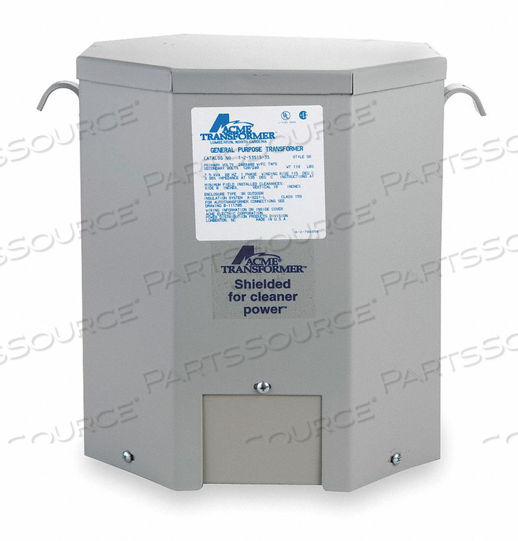 OEM#: T213079ТРАНСФОРМАТОР 120/240 В переменного тока 16/32 В переменного тока 10 кВА от Acme Electric