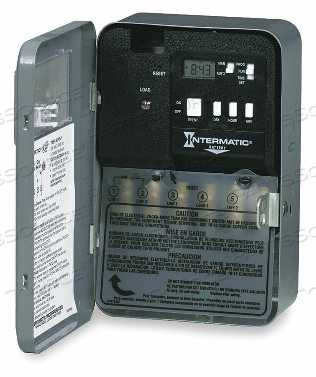 OEM#: EH40ELECTRNIC MECH WATER HEATER TIMER DPST от Intermatic