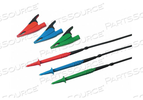 OEM#: TL165XИЗМЕРИТЕЛЬНЫЕ ПРОВОДА 60 ДЮЙМОВ L КРАСНЫЙ/СИНИЙ/ЗЕЛЕНЫЙ от Fluke Networks