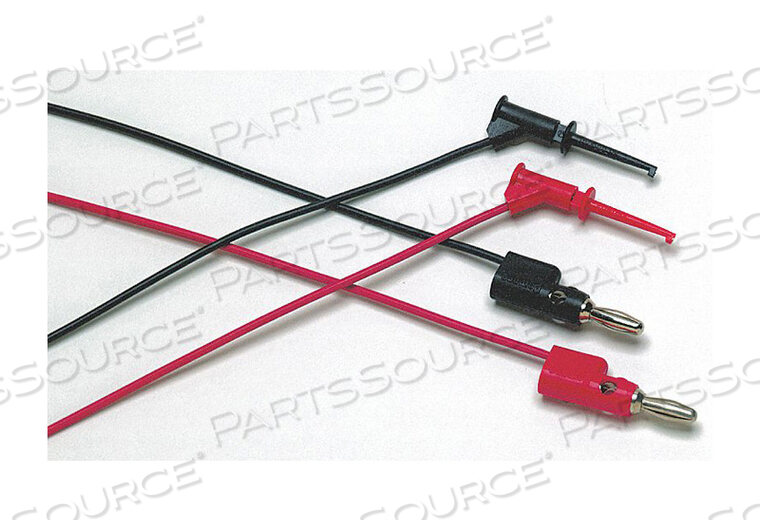OEM#: TL960MICRO HOOK TEST LEADS 36 IN L BLACK/RED от Fluke Networks