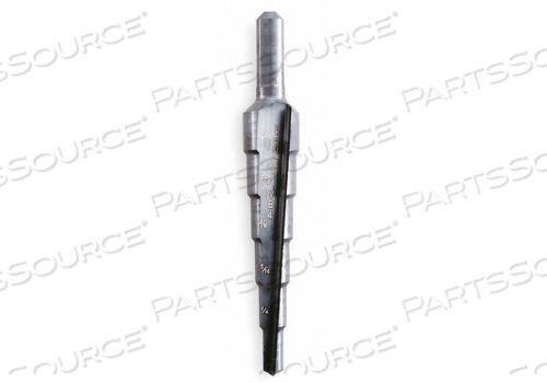 OEM#: 30884VB4STEP DRILL BIT HSS 6 SIZE 3/16-1/2 IN. от Lenox