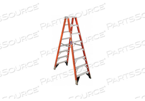 OEM#: T74088 DUAL ACCESS FIBERGLASS STEP LADDER 375 LB. CAP by Werner