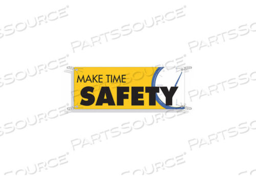 OEM#: 50906БАННЕР БЕЗОПАСНОСТИ 42 X 120 ДЮЙМОВ ВИНИЛОВЫЙ ENG от Brady Americas
