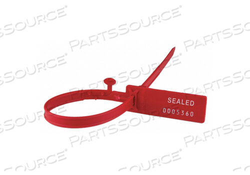 OEM#: V9271115-1-GRAISECURE GRIP SEAL 15 L КРАСНЫЙ 7 ЦИФР PK100 от TydenBrooks