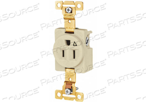 OEM#: 5261IGIROSETACLE SINGLE OUTLET 15A 2 POLES от Hubbell Power Systems