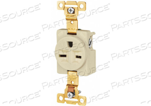 OEM#: 5661IREPTACLE IVORY 15A ОДИНАРНАЯ НЕЙЛОНОВАЯ РОЗЕТКА от Hubbell Power Systems