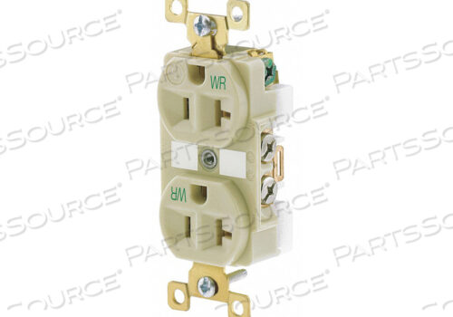 OEM#: BRY5362IWRREPTACLE IVORY 20A УСТОЙЧИВАЯ К АТМОСФЕРЕ от Hubbell Power Systems