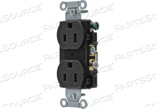 OEM#: CRS15BLKRECEPTACLE BLK 15A 3 WIRES SIDE WINNING от Hubbell Power Systems