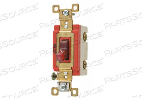 OEM#: 4901PLR120КОНТРОЛЬНЫЙ НАСТЕННЫЙ ВЫКЛЮЧАТЕЛЬ КРАСНЫЙ 1-ПОЛЮСНЫЙ ТИП от Hubbell Power Systems