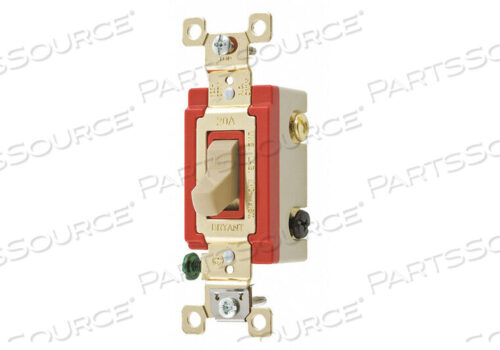 OEM#: 4903BIWALL SWITCH 20A IVORY 3-WAY TYPE TOGGLE от Hubbell Power Systems