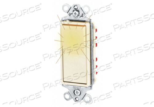 OEM#: 9901GLIСВЕТОВОЙ НАСТЕННЫЙ ВЫКЛЮЧАТЕЛЬ 20A ROCKER STYLE от Hubbell Power Systems