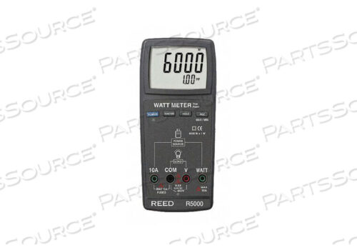OEM#: R5000WATT METER 6000MW MAX WATTS LCD от Reed Instruments