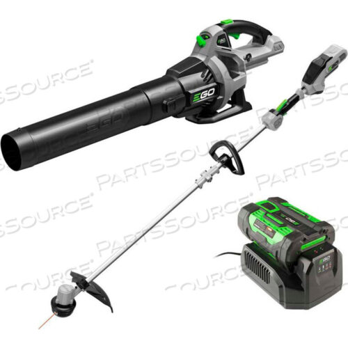 OEM#: ST1502LBPOWER+ 56 В 15-СТРУНЧАТЫЙ ТРИММЕР И КОМПЛЕКТ ВОЗДУХОДУВКИ 530CFM С АККУМУЛЯТОРОМ 2.5 АЧ И ЗАРЯДНЫМ УСТРОЙСТВОМ от Ego