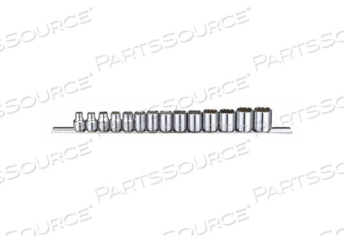 OEM#: 53PN49 НАБОР ГОЛОВОК 3/8 МЕТРИЧЕСКИХ ХРОМИРОВАННЫХ 14 ШТ. от Westward