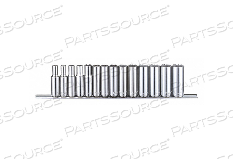 OEM#: 53PN51НАБОР ГОЛОВОК 3/8 МЕТРИЧЕСКИХ ХРОМИРОВАННЫХ 14 ШТ. от Westward