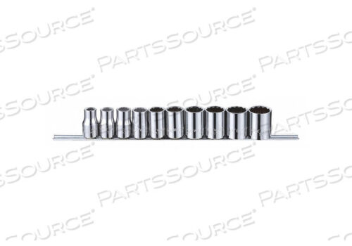 OEM#: 53PN61 НАБОР ГОЛОВОК 1/2 SAE ХРОМИРОВАННЫЙ 10 ШТ. от Westward