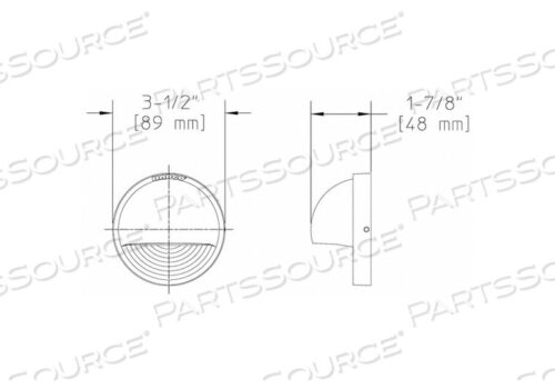OEM#: DAL1-ALED2WDECK LIGHT 3000K 105 LM 2W 12V AC от Hadco