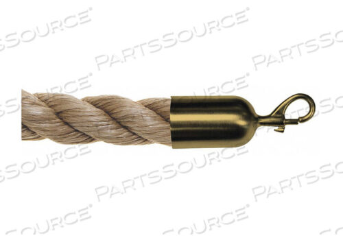 OEM#: ROPE-HEMP-50-08/0-2-SNAP-2SROPE BARRIER POLY HEMP 8 FT. от Tensabarrier