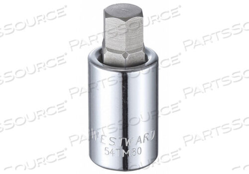 OEM#: 54TM80НАСАДКА ШЕСТИГРАННАЯ SAE 1/2 НАКОНЕЧНИК 2-1/4 L от Westward
