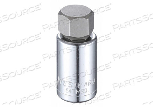 OEM#: 54TM99НАСАДКА ШЕСТИГРАННАЯ МЕТРИЧЕСКАЯ С НАКОНЕЧНИКОМ 19 ММ 2-1/4 L от Westward