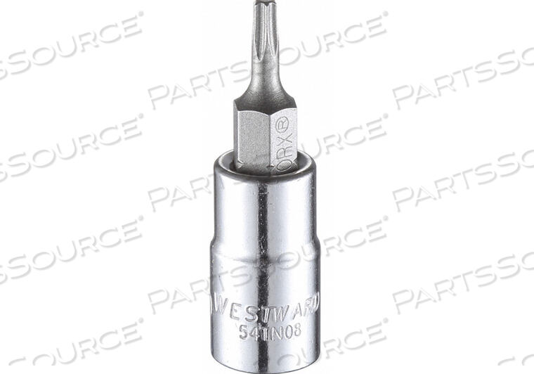 OEM#: 54TN08НАСАДКА TORX(R) 1/4 T10 НАКОНЕЧНИК 1-1/2 L от Westward