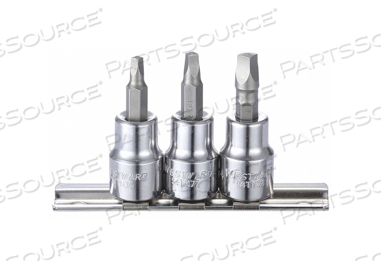 OEM#: 54TP05НАБОР ТОРЦЕВЫХ БИТ SAE 3/8 DRIVE 3 ШТ. от Westward
