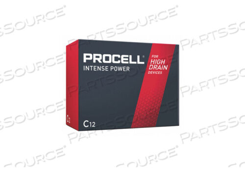 OEM#: PX1400BATTERY, PROCELL INTENSE, C, ALKALINE, 1,5 В постоянного тока, 7900 мА·ч (УПАКОВКА ИЗ 12 ШТ.) от Duracell