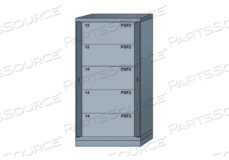 OEM#: DDN6830300WPNIШАССИ LOCKER 59-1/4 ОБЩАЯ ВЫСОТА СЕРЫЙ от Lyon
