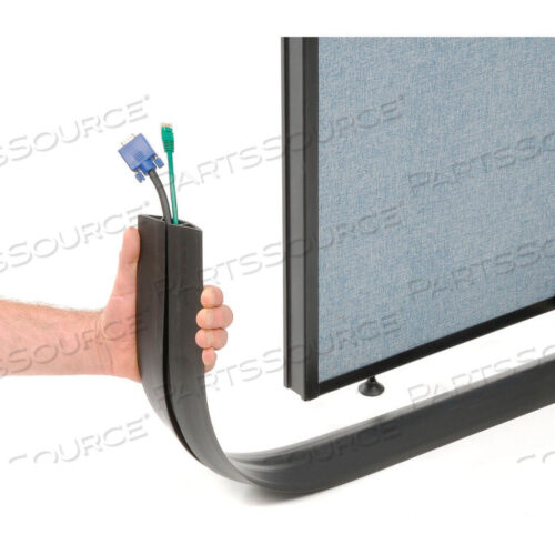 OEM#: BK1600-2525 КРЫШКА ДЛЯ КАБЕЛЬНОГО ШНУРА, РАЗВОРОТНАЯ НАД ПОЛОСОМ - 1 X 3/4 ЦЕНТРАЛЬНЫЙ ПАЗ, ЧЕРНЫЙ, ЦЕНА ЗА ФУТЫ от Wiremold