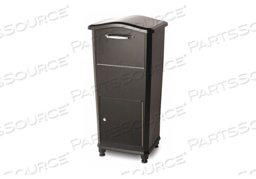 OEM#: 6900B-10MAIL DROP BOX 1 DOOR BLACK 37-15/64 H by Architectural Mailboxes