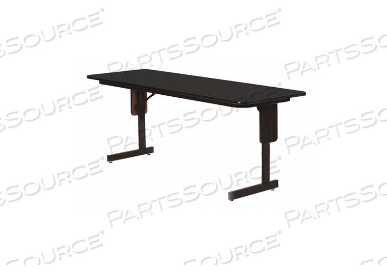 OEM#: SP2460PX-07FOLDING SEMINAR TABLE - 24 X 60 - BLACK GRANITE by Correll