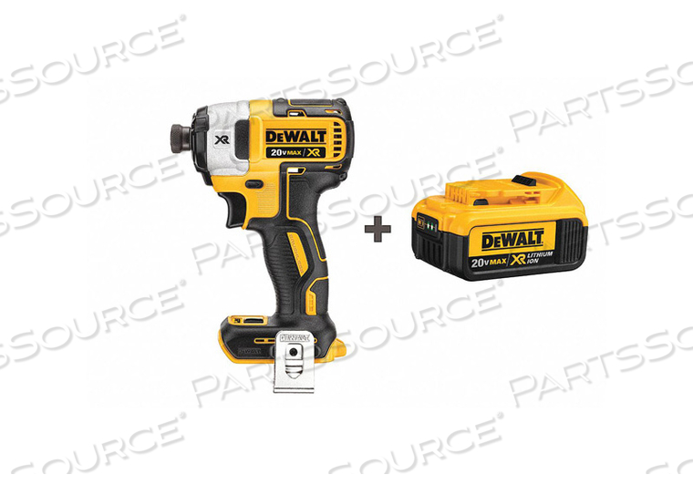OEM#: DCF887B/DCB240КОМПЛЕКТ АККУМУЛЯТОРНОГО УДАРНОГО ШУРУПОТРЕБИТЕЛЯ 20.0V 4.0AH от DeWalt