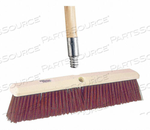 OEM#: 59JM43PUSH BROOM HEAD AND HANDLE 18 BROWN от Tough Guy