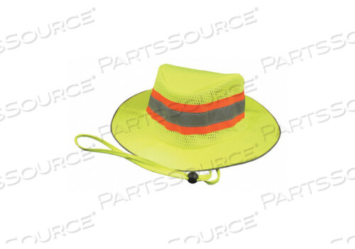 OEM#: 61587AWARE WEAR ANSI 107 CLASS HEADWEAR, - LIME, ONE SIZE by ERB Safety