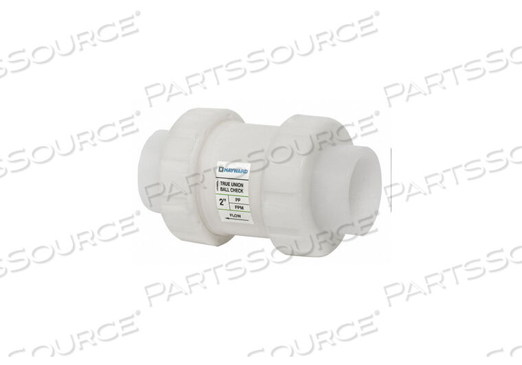 OEM#: TC30100TUNION ОБРАТНЫЙ КЛАПАН ПОЛИПРОПИЛЕН 1 FNPT от Hayward