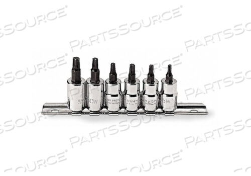 OEM#: J5238CНАБОР ТОРЦЕВЫХ БИТ 3/8 ДЮЙМА DR 6 ПРЕДМЕТОВ TORX от Proto