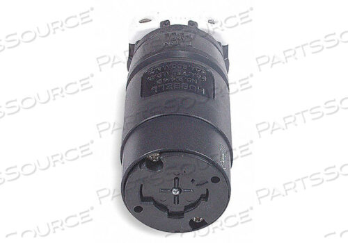 OEM#: HBL21414BPOWER РАЗЪЕМ С БЛОКИРОВКОЙ, ЧЕРНЫЙ 30A/600VAC, 20A/250VDC 3P от Hubbell Power Systems