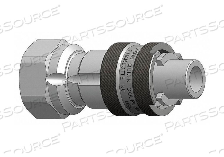 OEM#: N4F4БЫСТРОРАЗЪЕМНЫЙ ШТЕКЕР 1/2 КОРПУС 1/2 РЕЗЬБА от Dixon Valve and Coupling