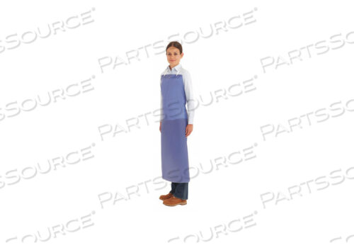 OEM#: 56-001BIB APRON BLUE 54 IN L VINYL by Ansell Healthcare