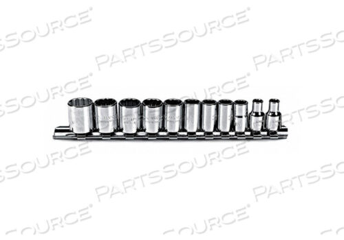 OEM#: J47201НАБОР ГОЛОВОК МЕТРИЧЕСКИХ 1/4 ДЮЙМА DR 11 ШТ от Proto