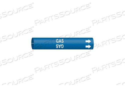 OEM#: 4187-МАРКЕР APIPE GAS СИНИЙ 3/4 ДО 1-3/8 ДЮЙМА от Brady Americas