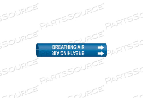 OEM#: 4302-CPIPE MRKR ДЫХАТЕЛЬНЫЙ ВОЗДУХ 2-1/2TO3-7/8 ДЮЙМОВ от Brady Americas