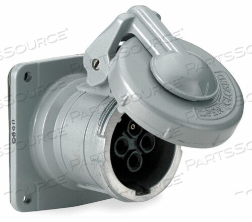 OEM#: HBL430RS2WPШТЫРЬ И РОЗЕТКА С РУКАВИНОЙ 30A 600VAC от Hubbell Incorporated, Wiring Device-Kellums