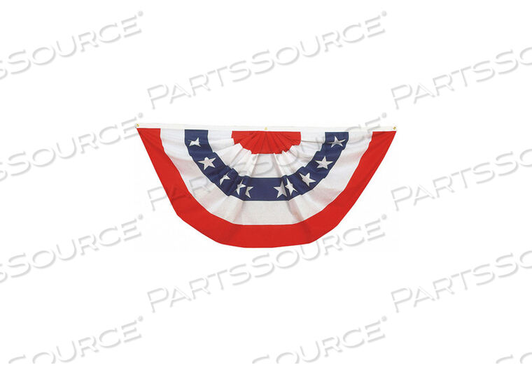 OEM#: 483125US ПЛИССИРОВАННЫЙ ВЕЕР 18X36 ДЮЙМОВ от Annin Flagmakers