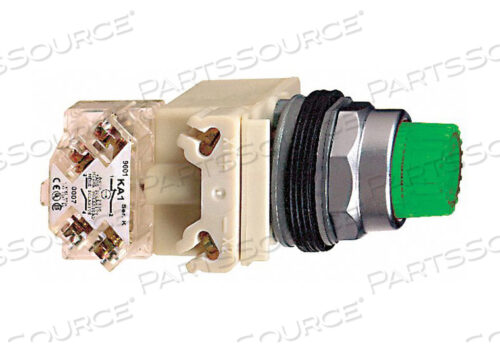 OEM#: 9001K2L35LWWH13H6934 КНОПКА С ПОДСВЕТКОЙ 1НО/1НЗ 24В переменного/постоянного тока от APC / American Power Conversion