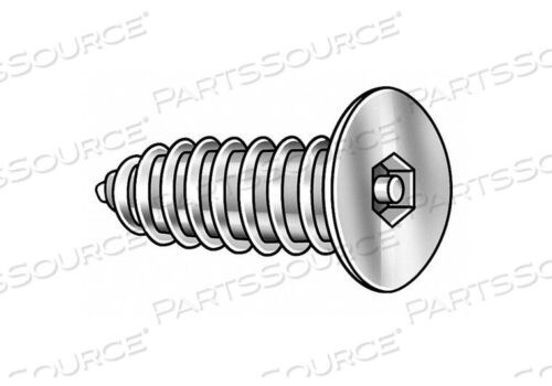 OEM#: 51470ВИНТ TAMPER FLAT #10 1 ДЮЙМ L PK25 от Tamperproof Screw Company, Inc.