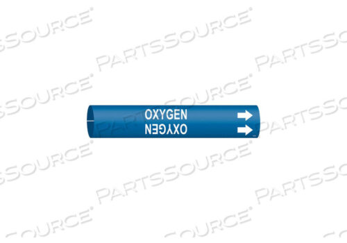 OEM#: 4107-DPIPE MARKER OXYGEN BLUE 4 TO 6 IN от Brady Americas