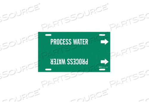 OEM#: 4113-HPIPE MARKER PROCESS WATER GRN 10 TO15 IN от Brady Americas