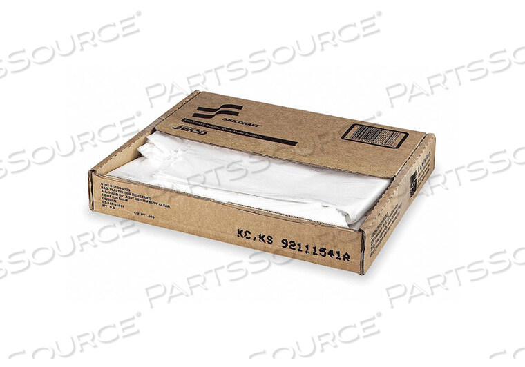 OEM#: 8105-01-517-1349МУСОРНЫЙ МЕШОК 33 ГАЛЛОНА. ПРОЗРАЧНЫЙ PK250 от Ability One